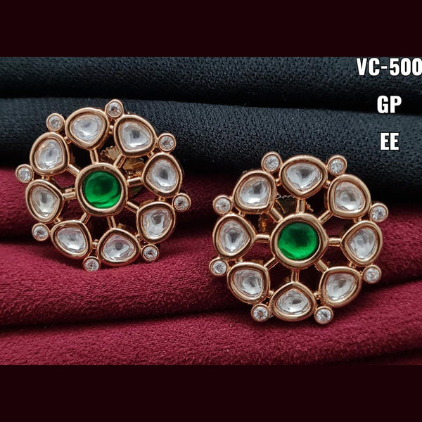 Vivah Creation Kundan Stud Earrings