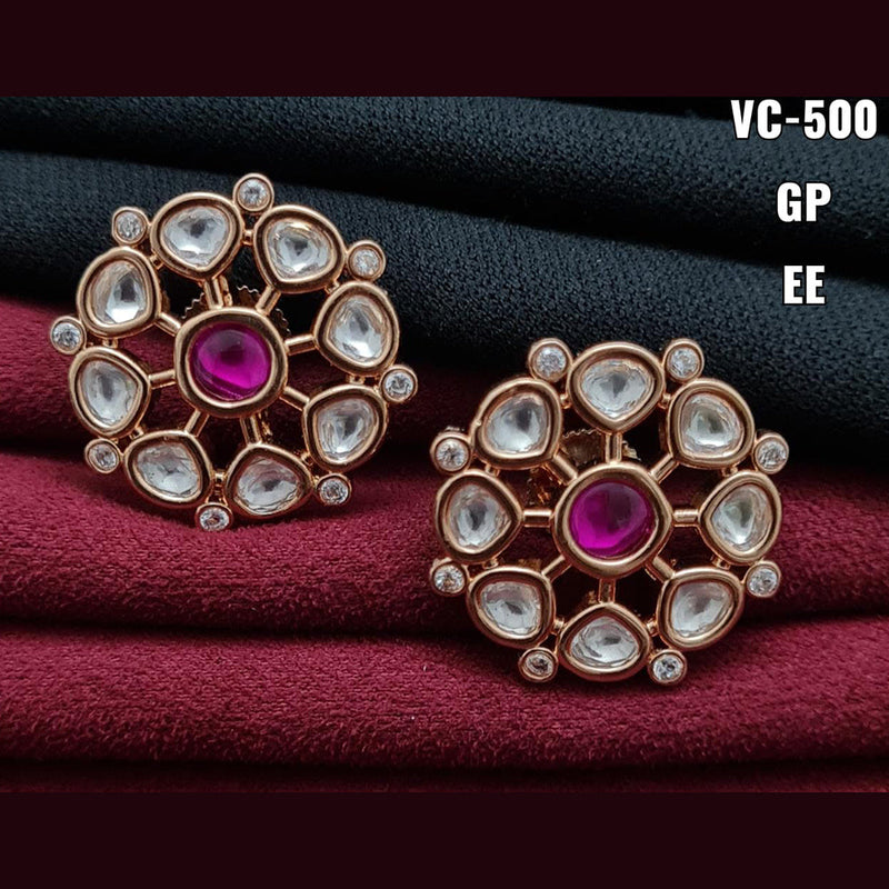 Vivah Creation Kundan Stud Earrings