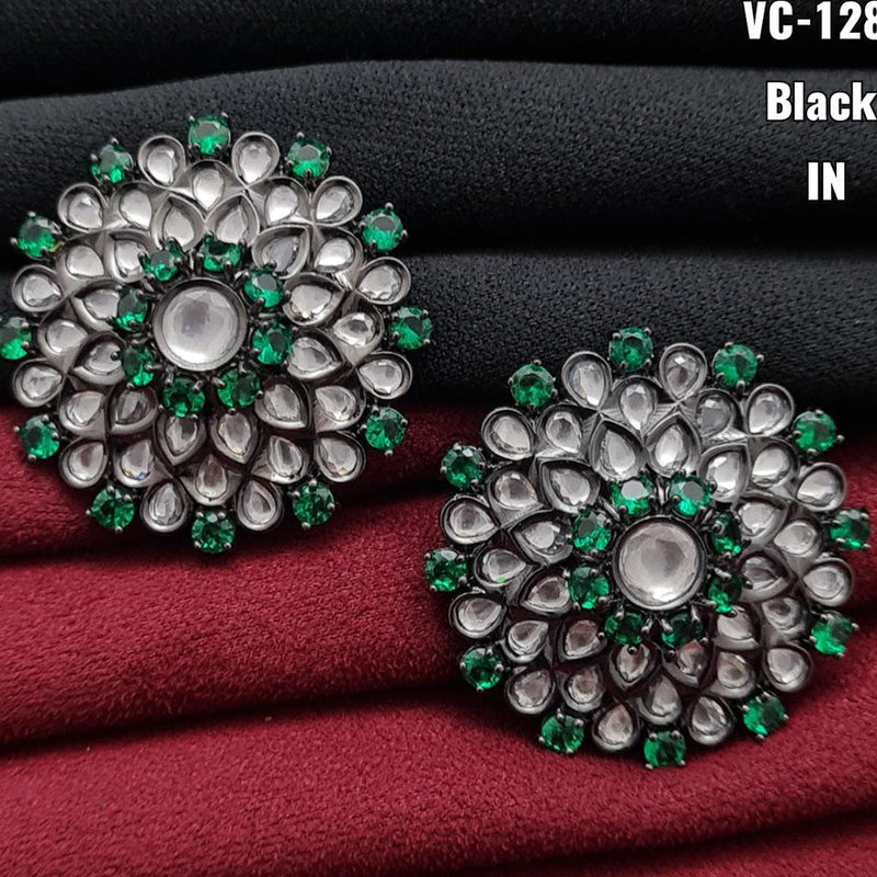 Vivah Creation Kundan Stud Earrings