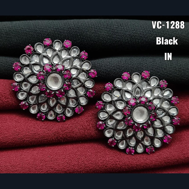 Vivah Creation Kundan Stud Earrings