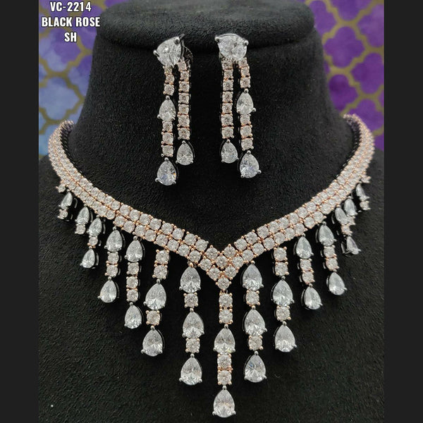 Vivah Creation AD Stone Necklace Set