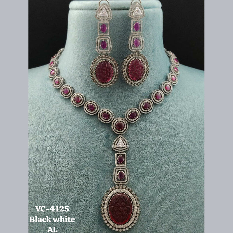 Vivah Creations AD Necklace Set