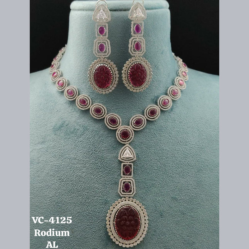 Vivah Creations AD Necklace Set