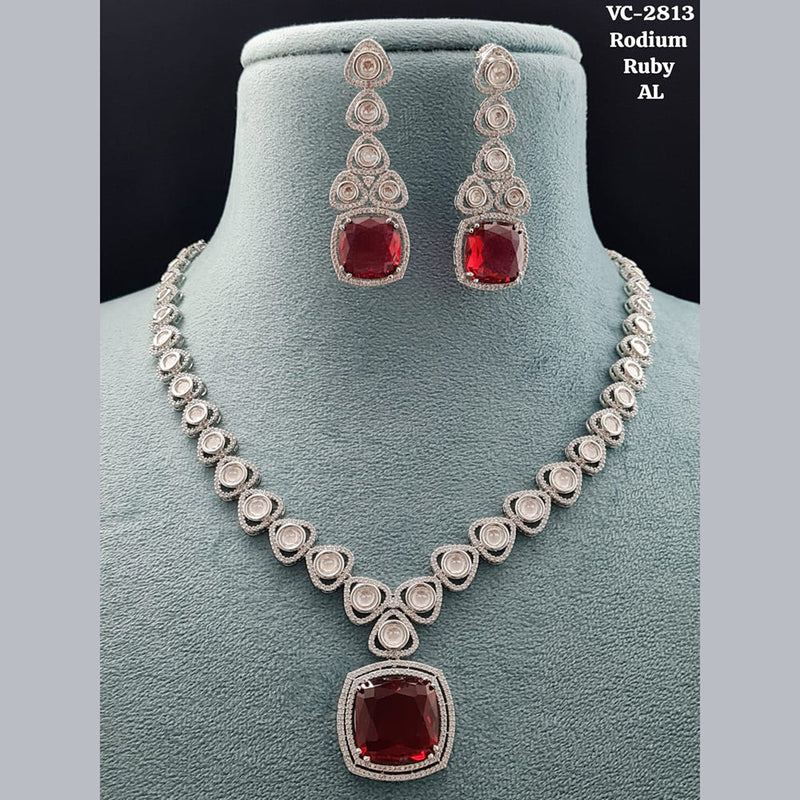 Vivah Creations AD Necklace Set