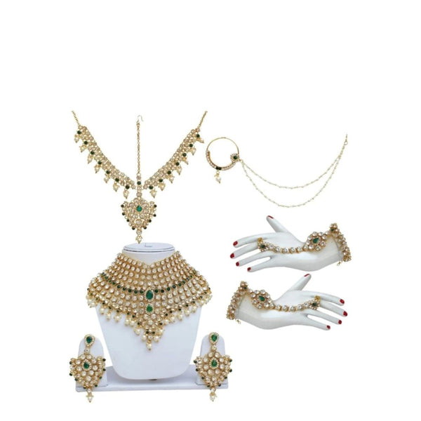 Akruti Collection Bridal Necklace Set