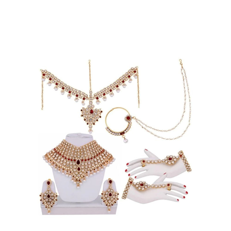 Akruti Collection Bridal Necklace Set