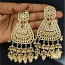 Akruti Collection Gold Plated Dangler Earrings