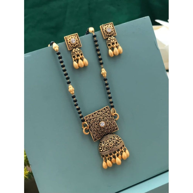 Akruti Collection Gold Plated Mangalsutra