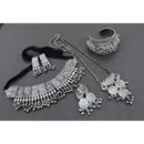 Akruti Collection Oxidised Combo Set