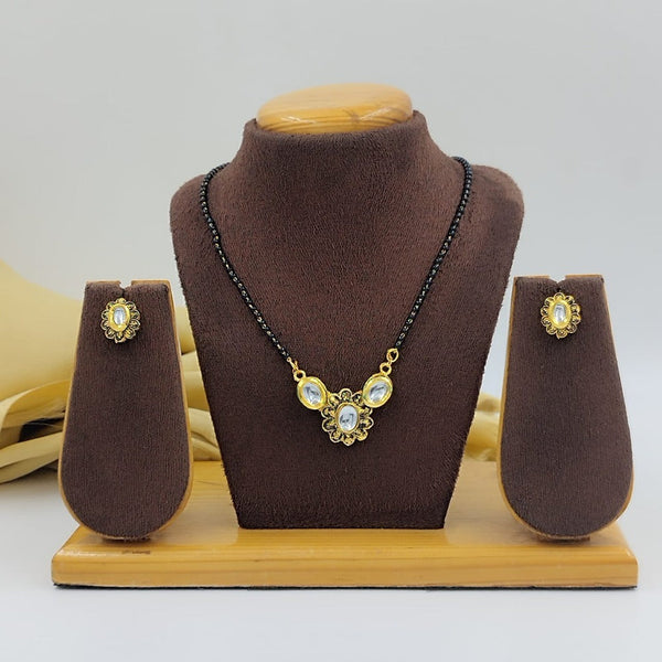 Akruti Collection Gold Plated Mangalsutra