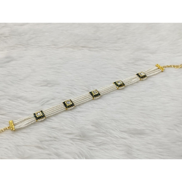 Akruti Collection Gold Plated Adjustable Bracelet