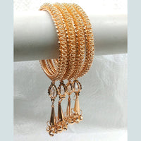 Star Bangles Rose Gold Plated Bangle Set