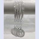 Star Bangles Silver Plated Bangle Set