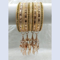Star Bangles Rose Gold Plated Bangle Set
