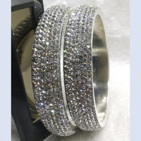 Star Bangles Silver Plated Bangle Set