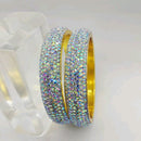 Star Bangles Gold Plated Bangle Set