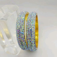Star Bangles Gold Plated Bangle Set