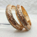 Star Bangles Rose Gold Plated Bangle Set