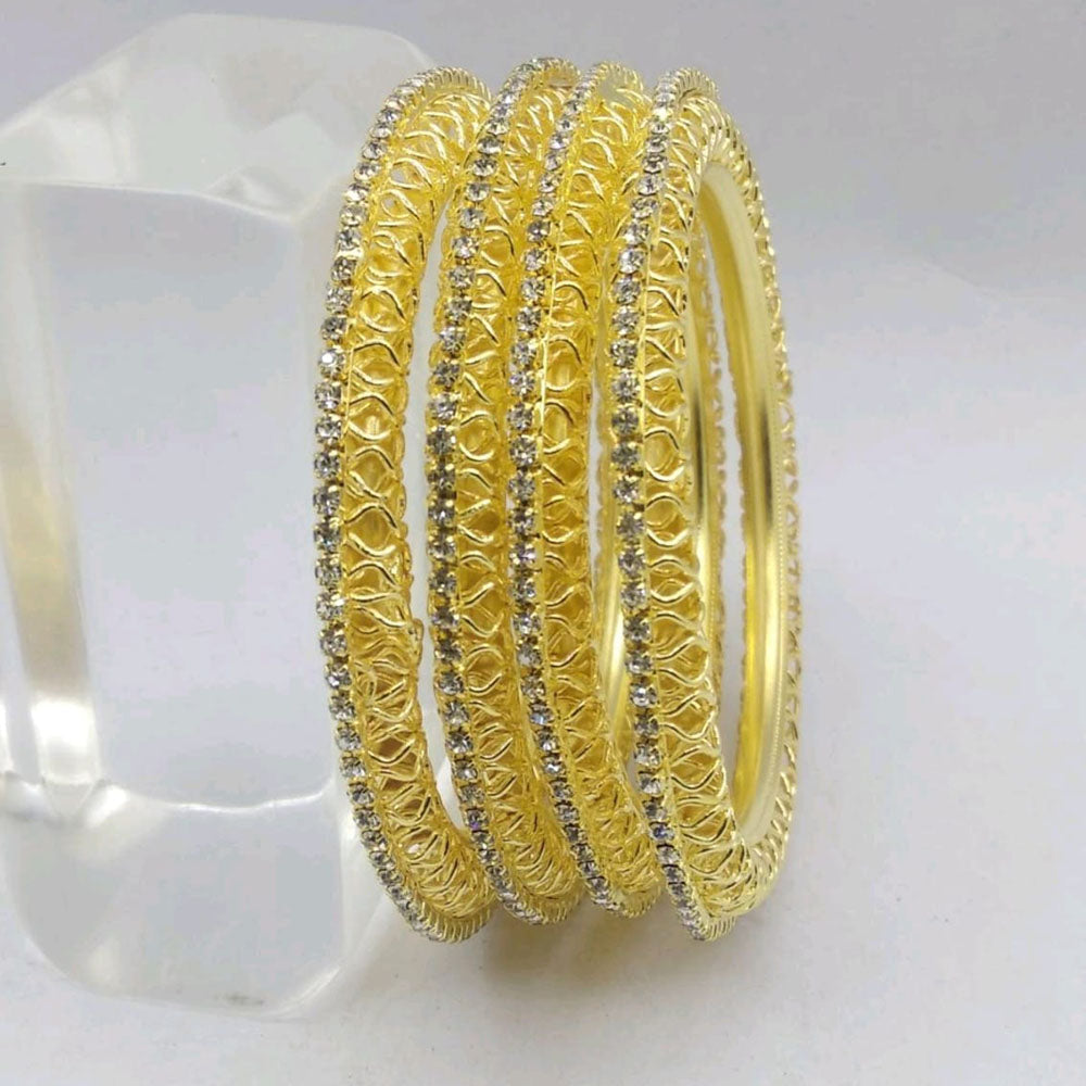 Star Bangles Gold Plated Bangle Set