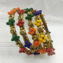 Star Bangles Gold Plated Bangle Set