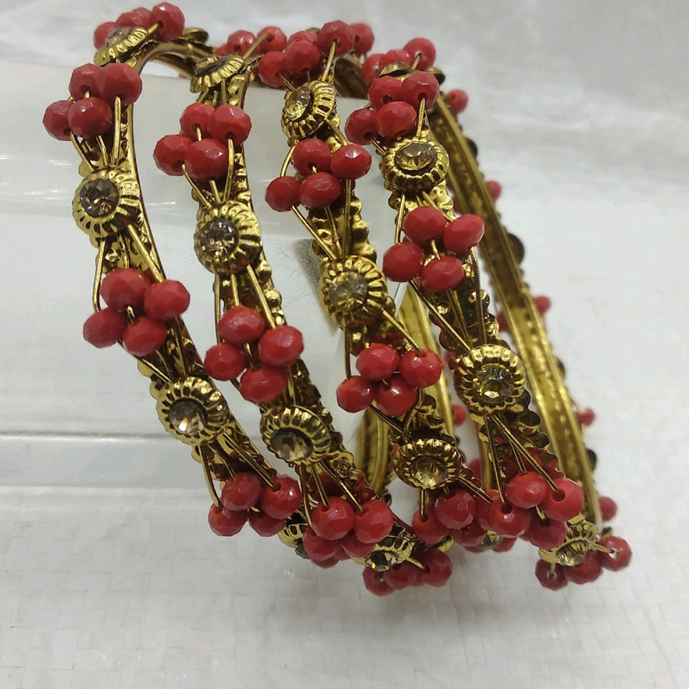 Star Bangles Gold Plated Bangle Set