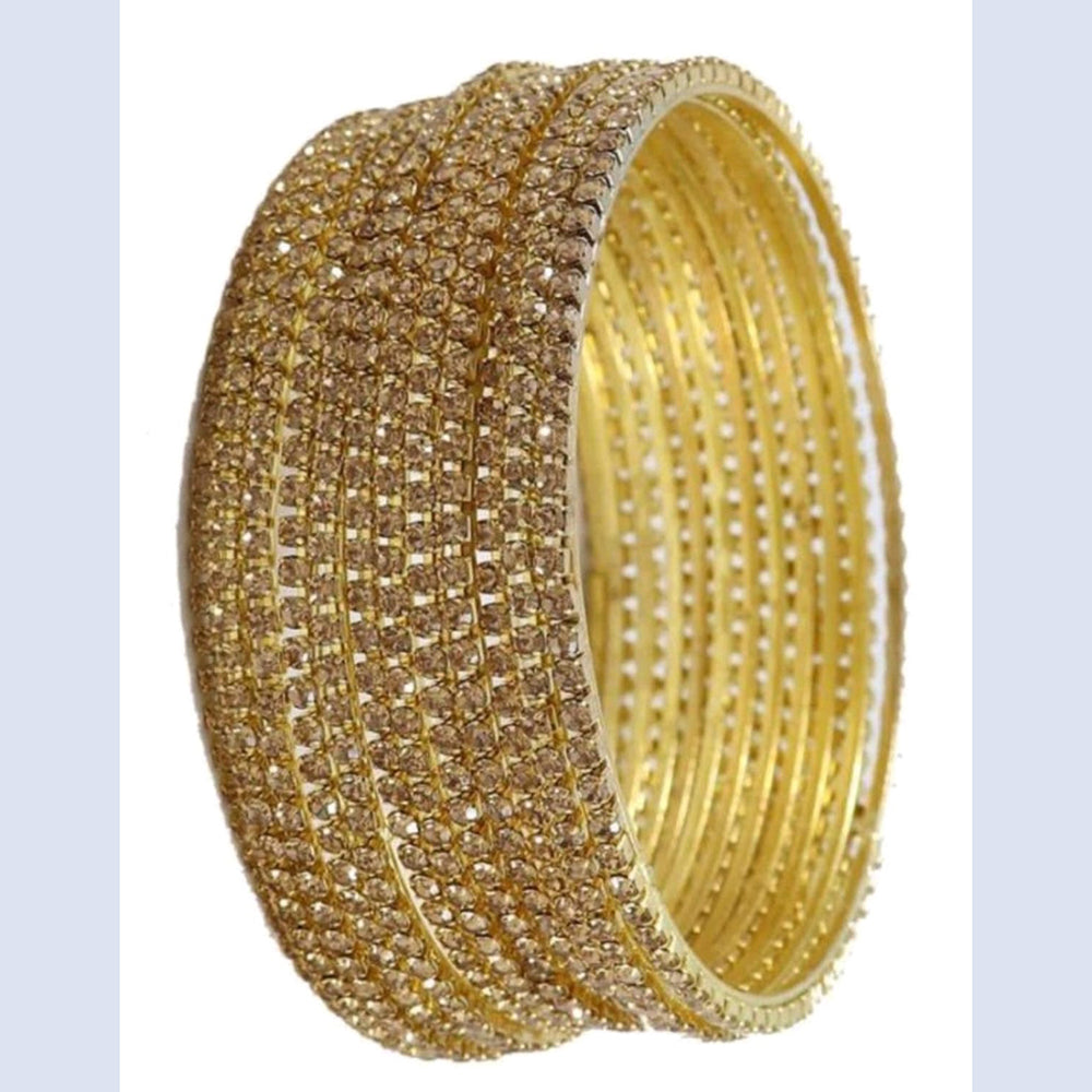 Star Bangles Gold Plated Bangle Set
