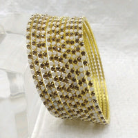 Star Bangles Gold Plated Bangle Set