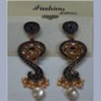 Infinity Jewels Gold Plated Dangler Earrings
