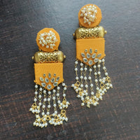 Shrijicreation Gold Plated Handmade Dangler Earrings