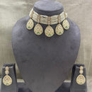Jyoti Arts Gold Plated Kundan Choker Necklace Set