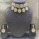 Jyoti Arts Gold Plated Kundan Choker Necklace Set