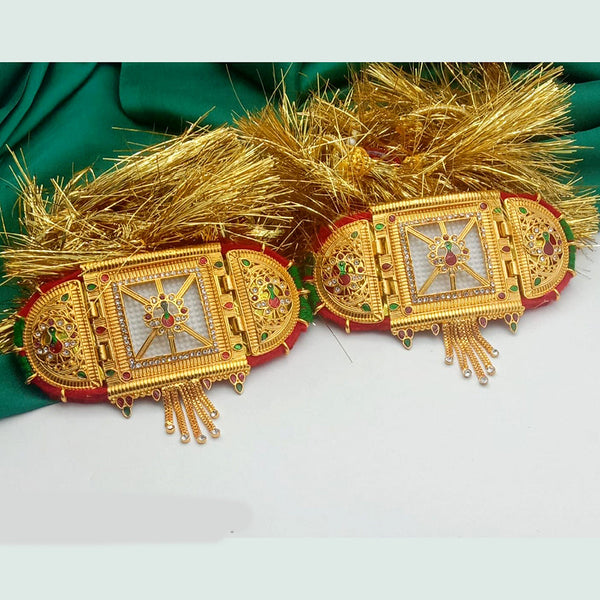 SP Jewellery Gold Plated Austrian Stone Bajuband