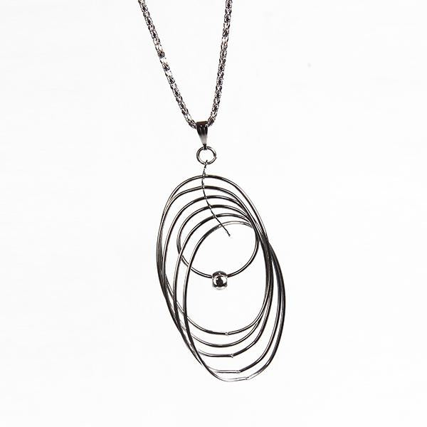 Urthn Silver Plated Chain Pendant - 1200710