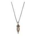 Urthn Rhodium Plated Chain Pendant - 1200718