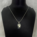 Urthn Antique Gold Plated Owl Shaped Chain Pendant