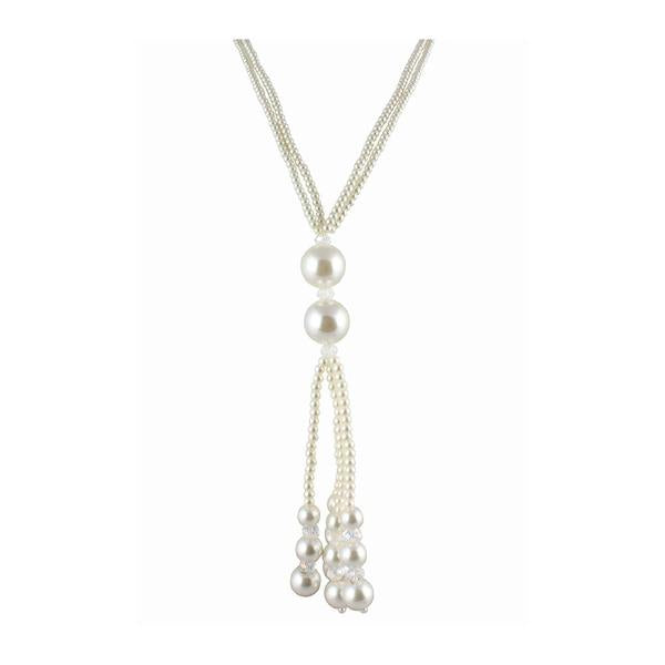 The99Jewel White Pearl Necklace - 1201618