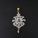 Kriaa AD Stone Gold Plated Pendant - 1202162