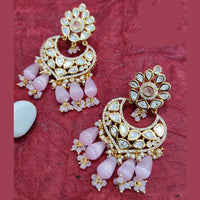 Jewel Addiction Gold Plated Kundan Dangler Earrings