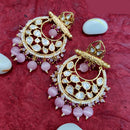 Jewel Addiction Gold Plated Kundan Dangler Earrings