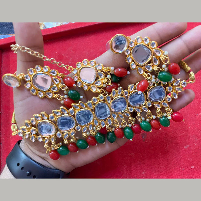Jcm Jewellery Gold Plated Crystal Choker Necklace Set