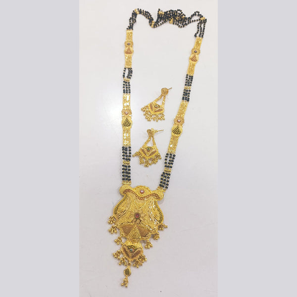 Marudhar's Forming Gold Plated Mangalsutra