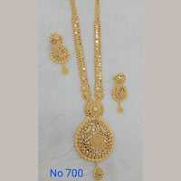 Sunrise Gold  Forming  Long Necklace Set