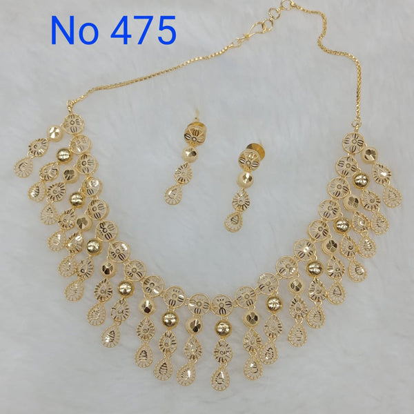 Sunrise Gold Forming Gold Necklace Set