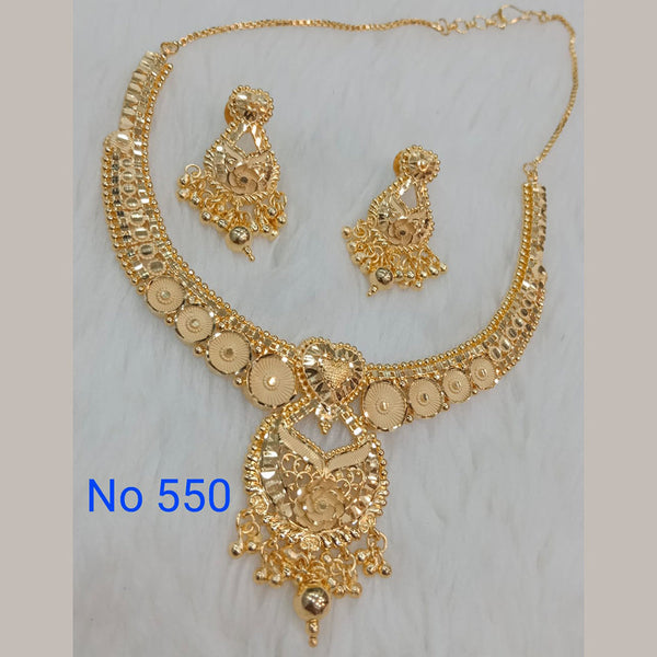 Sunrise Gold Forming Gold Necklace Set