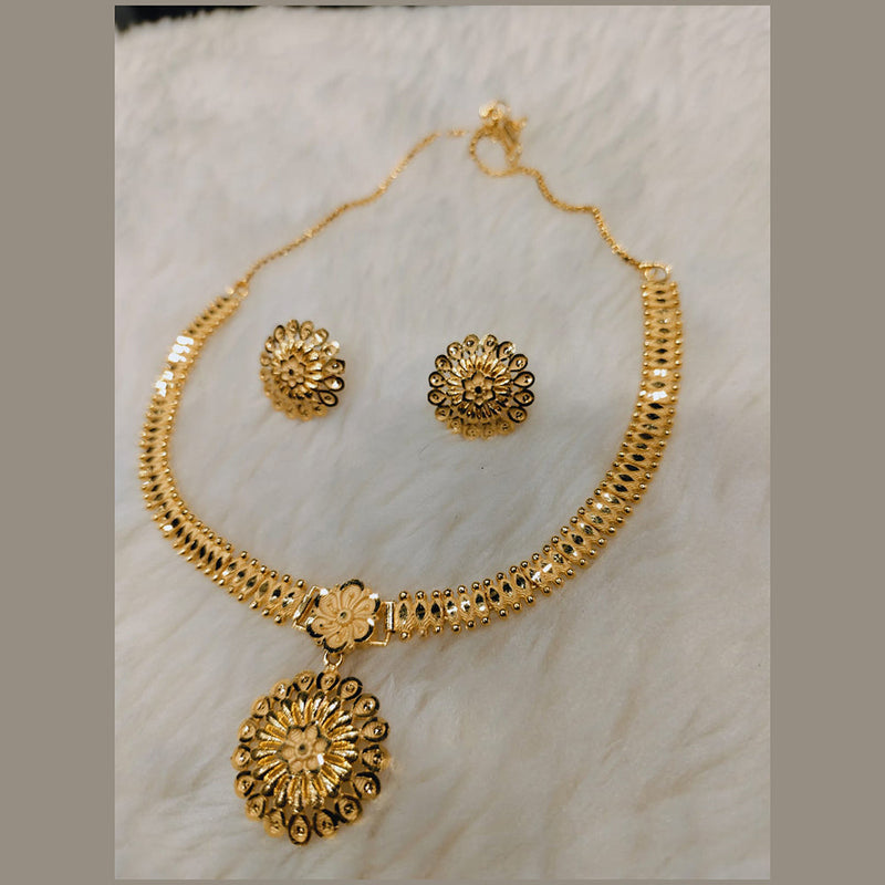 Sunrise Gold  Forming  Necklace Set