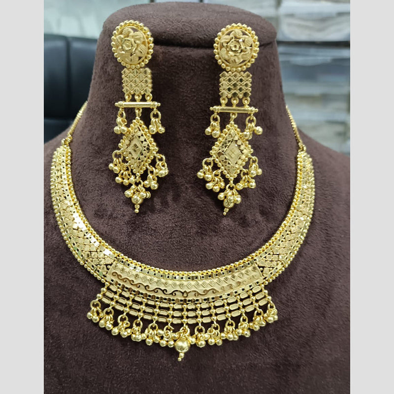 Sunrise Gold Forming Gold Necklace Set