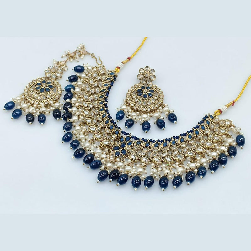 Rani Sati Jewels Reverse AD Necklace Set