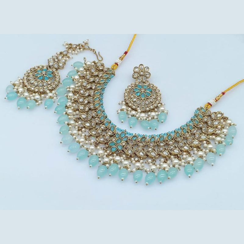 Rani Sati Jewels Reverse AD Necklace Set