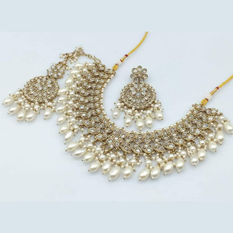 Rani Sati Jewels Reverse AD Necklace Set