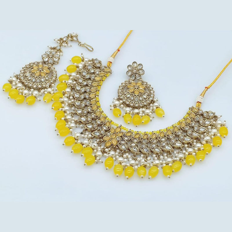 Rani Sati Jewels Reverse AD Necklace Set